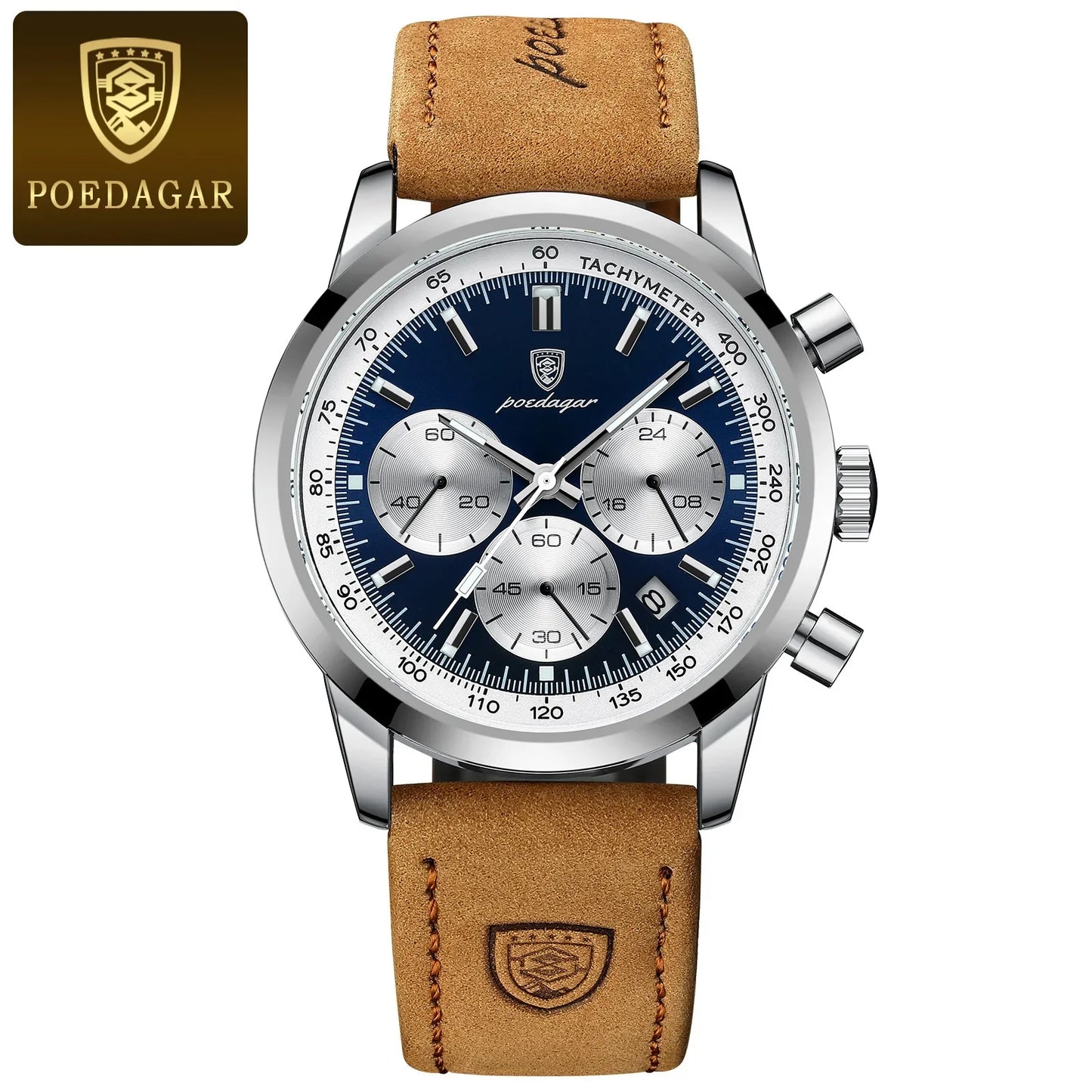 POEDAGAR Luxury Man's Watch