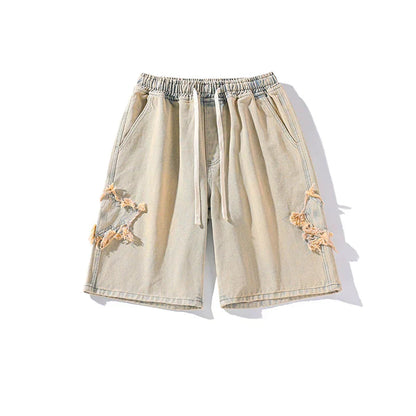 Slasher Vintage Distressed Shorts